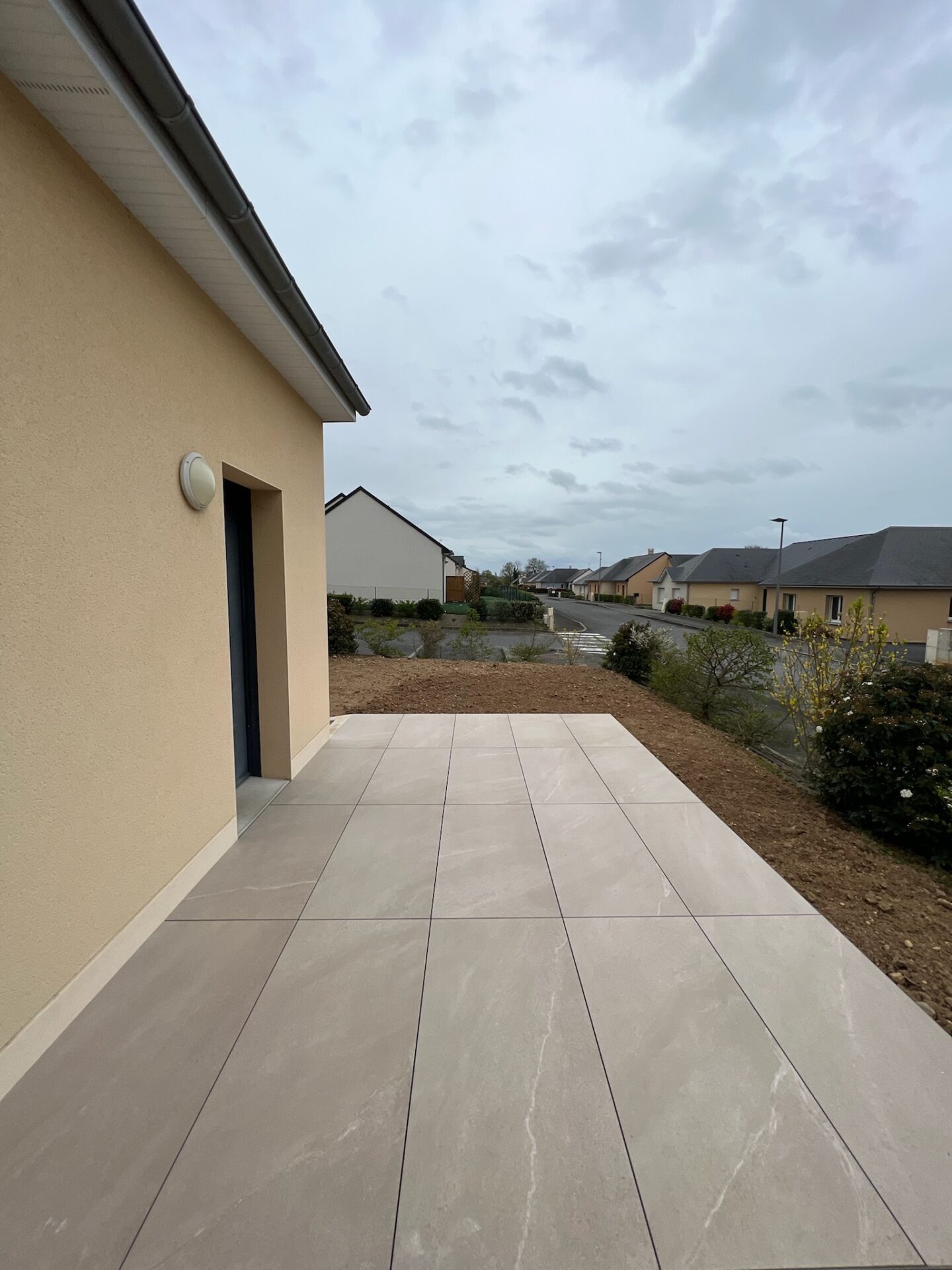 terrasse en grès